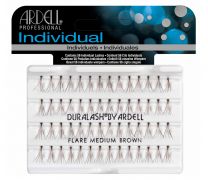 Ardell Individual Medium Brown False Eyelashes - Natural Look for Everyday Wear & Special Occasions