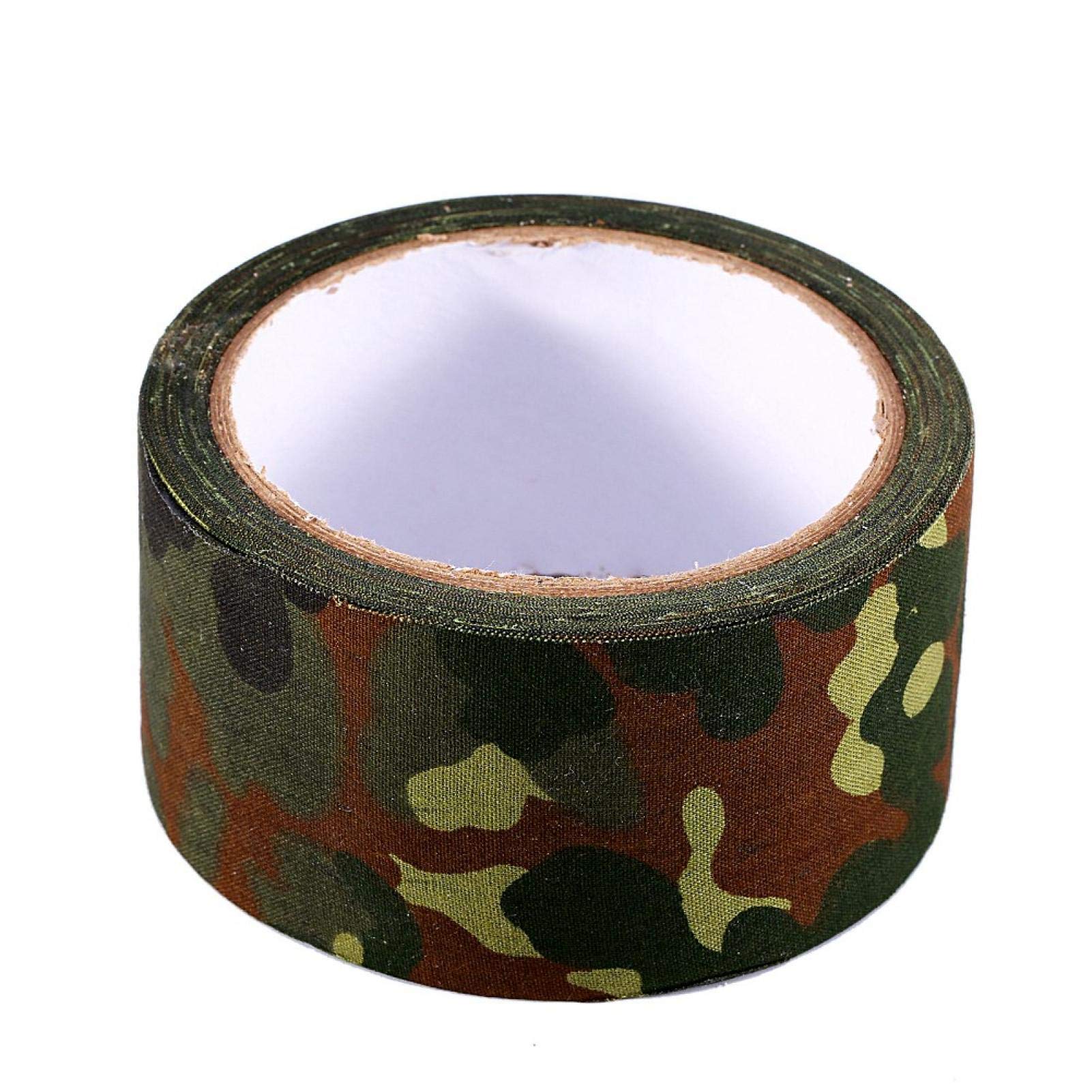 Pilipane 10m Roll Camouflage Tape - Waterproof Outdoor Bionic Adhesive Tape for Camping, Hunting & Survival Gear - Non-Woven Fabric Stealth Tape & Stretch Bandage - Perfect for Tactical Gear, Tree Stands & Equipment Concealment