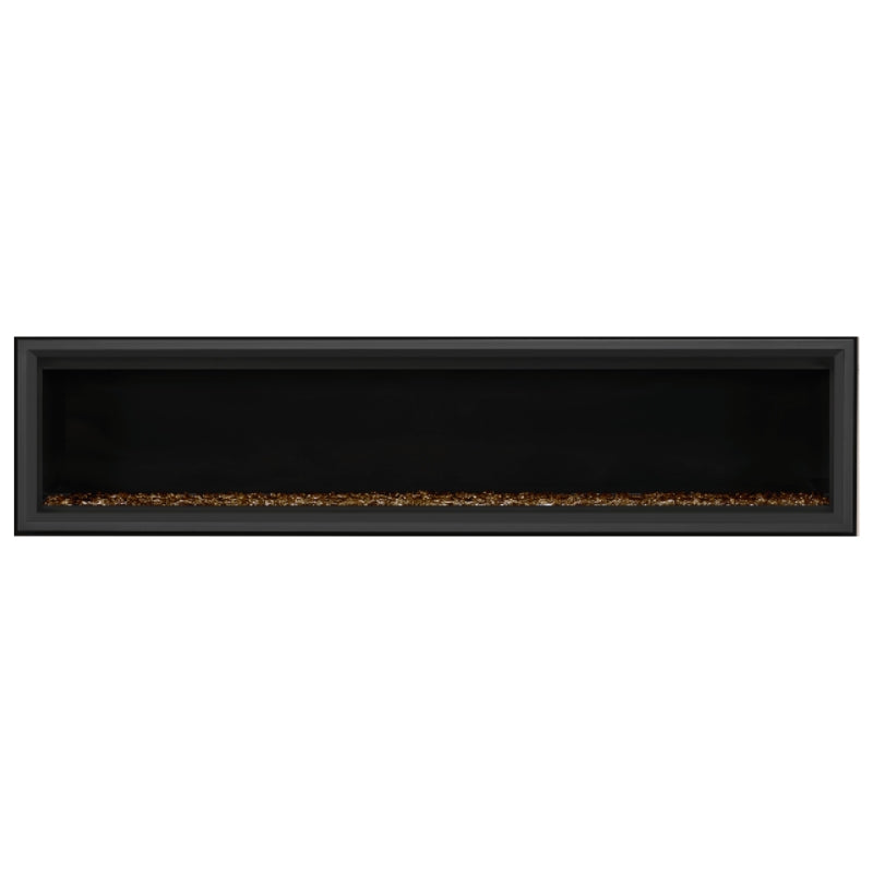 Napoleon Vector 74 Linear Direct Vent Gas Fireplace - LV74N | Modern Home Heating Solution for Living Rooms & Patios