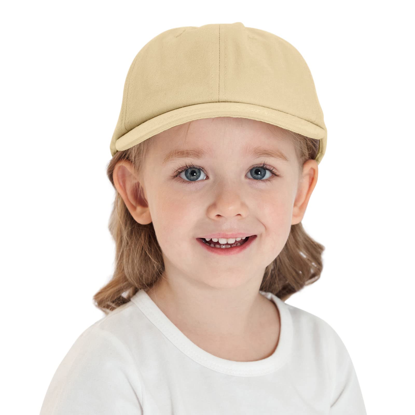 Adjustable Toddler Baseball Cap for Boys & Girls - Cute Sun Protection Hat for Outdoor Play, Beach, and Park Adventures