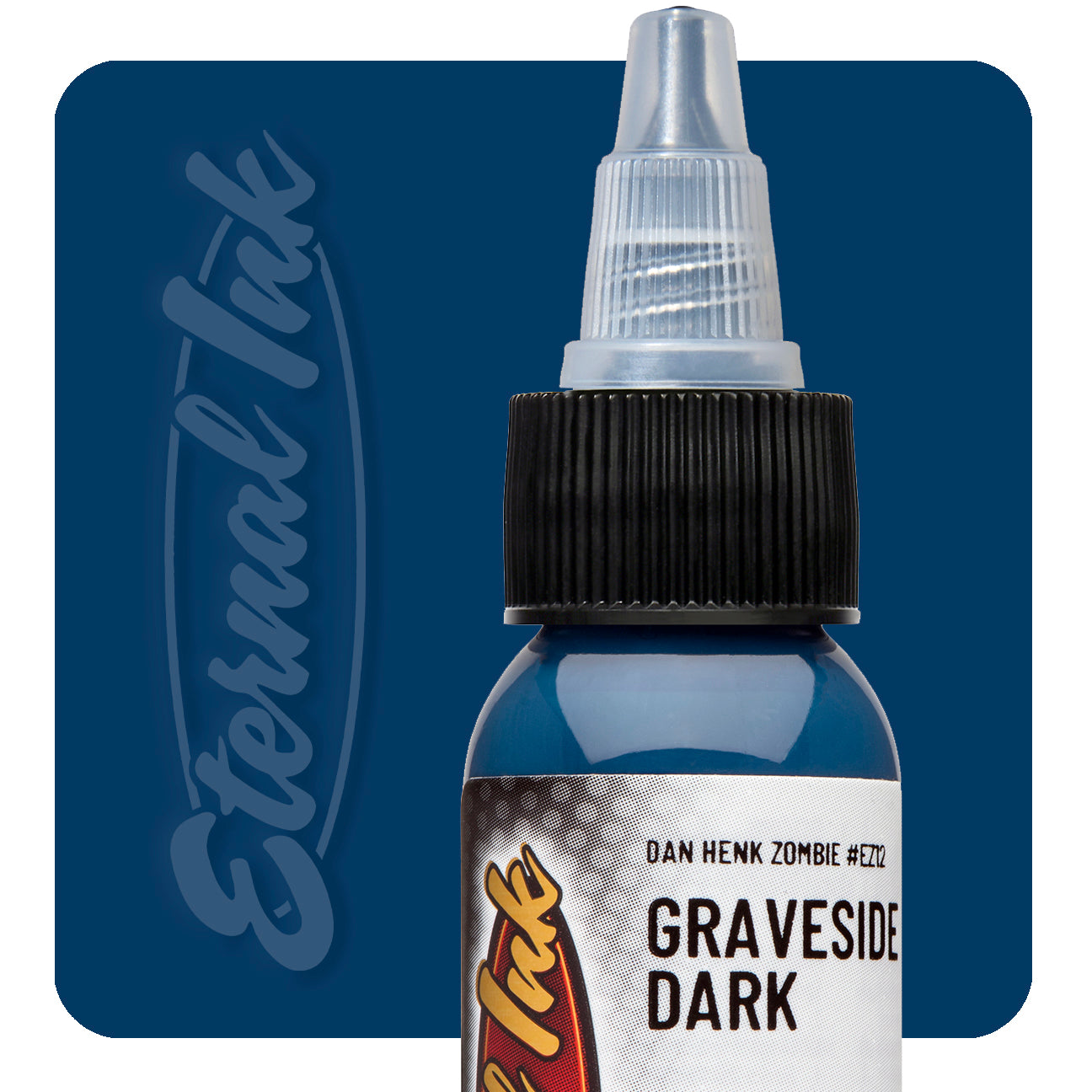 Eternal Zombie Colors Graveside Dark Ink 1oz - Premium Tattoo Ink for Professional Artists & Tattoo Enthusiasts - Perfect for Realistic Tattoos, Horror Art & Gothic Designs