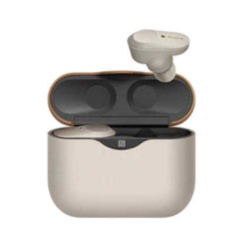 Sony WF-1000XM3 Wireless Earbuds with Industry-Leading Noise Cancellation, Alexa Voice Control & Built-in Mic for Calls - Silver | Perfect for Travel, Workouts & Commuting