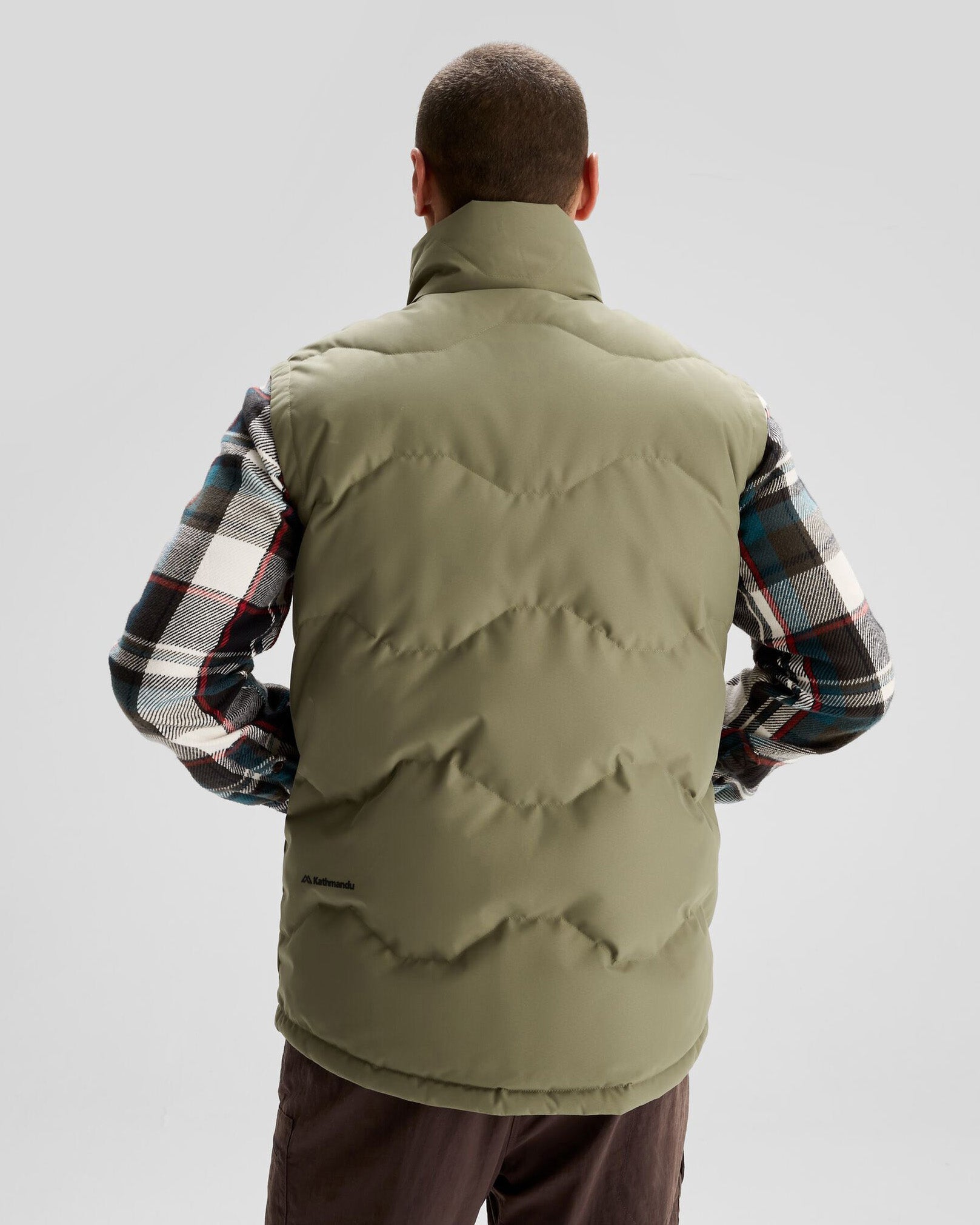Men's Frisco X Down Vest - Lightweight Warm Winter Puffer Vest for Outdoor Activities - Beech Color