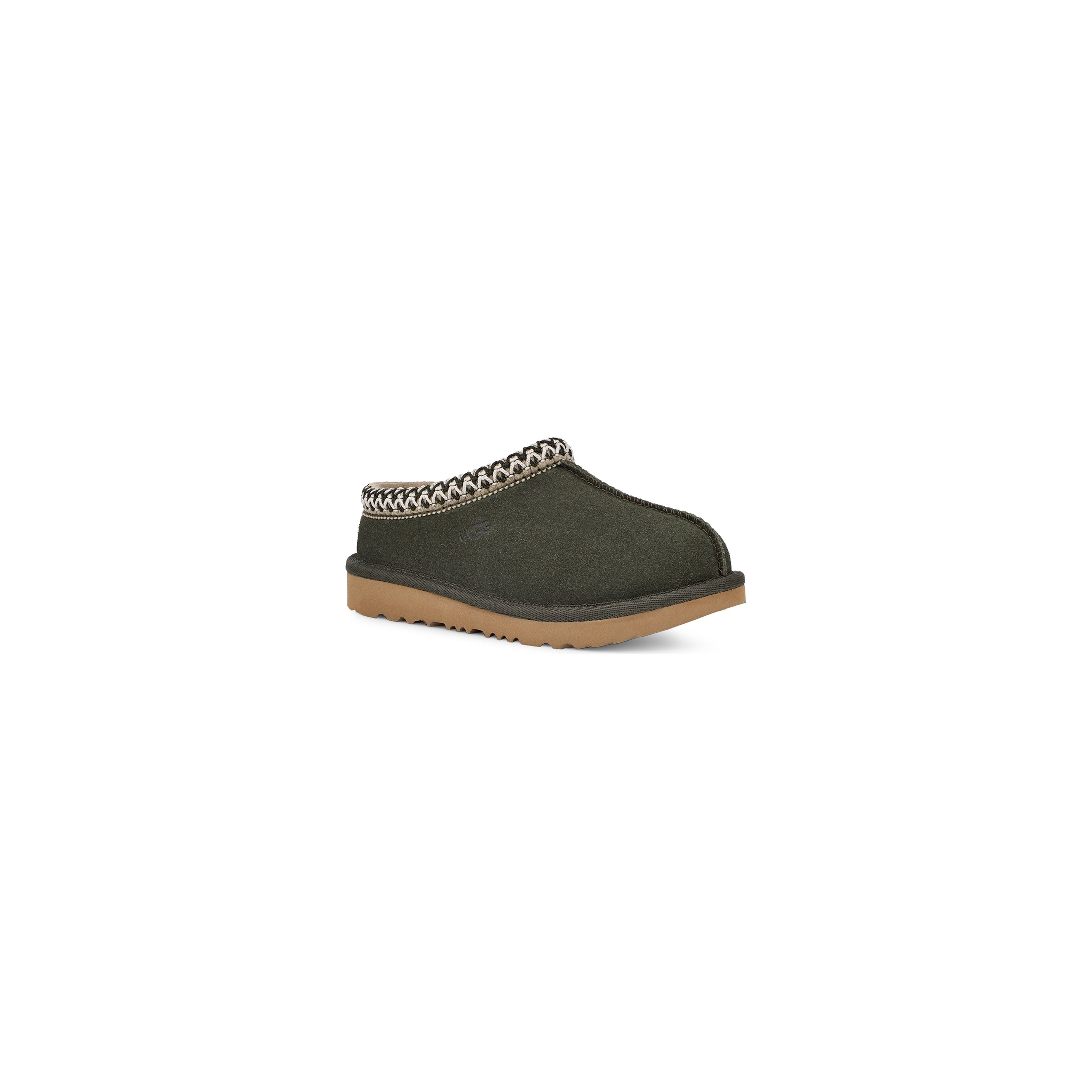 UGG Kid's Tasman II Slipper - Cozy Indoor/Outdoor House Shoes for Boys & Girls, Warm Fleece Lining, Non-Slip Sole - Perfect for Winter, Home, School & Playtime (Forest Night)