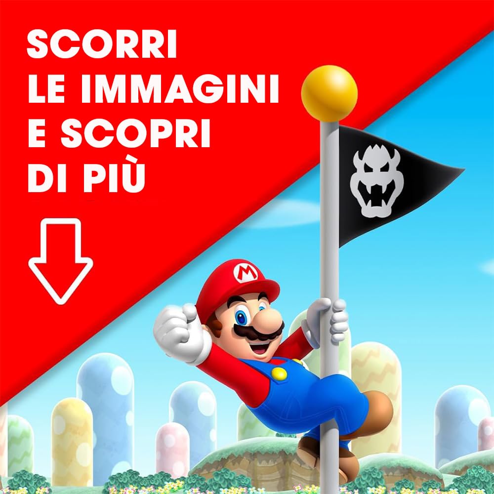 Mario Kart 8 Deluxe - Nintendo Switch Racing Game - Italian Edition - Physical Cartridge Version - Fun Family Multiplayer Game for Parties & Game Nights