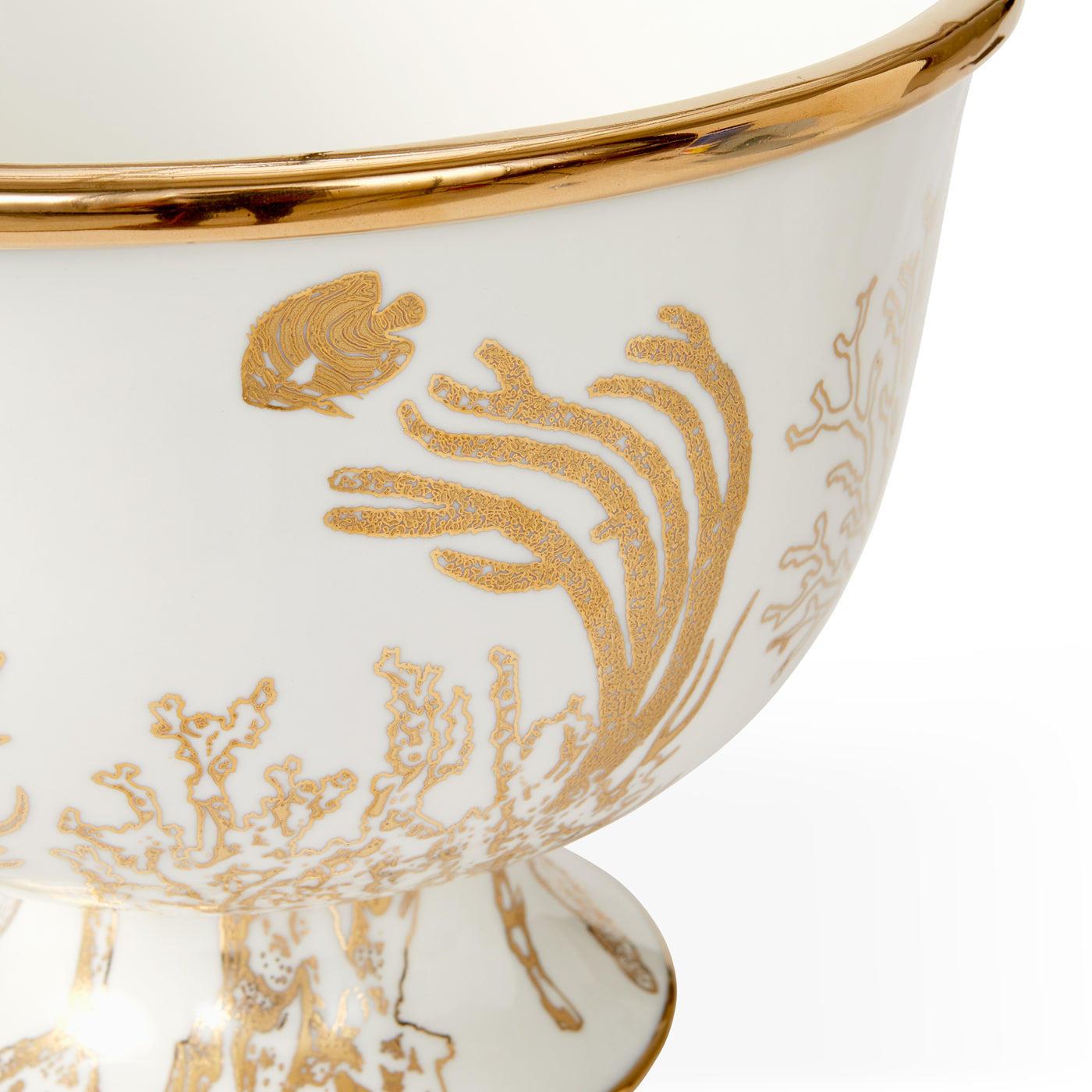 Botanist Coral Centerpiece Bowl - Handcrafted Decorative Bowl for Dining Table, Wedding, and Home Decor | Perfect for Centerpieces, Floral Arrangements, and Gift Giving