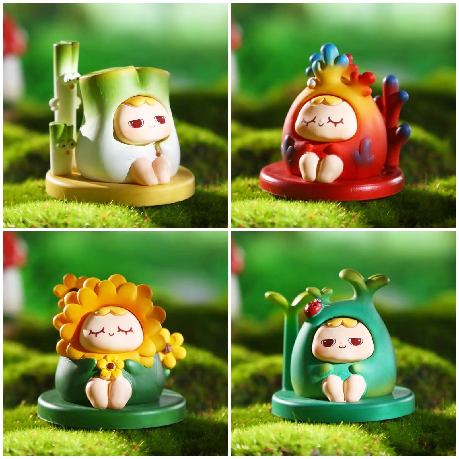 Coco Plant Series Blind Box - 1PC Mystery Collectible Figure, Cute Random Design for Birthday Gifts | Perfect for Plant Lovers, Anime Fans & Surprise Party Favors