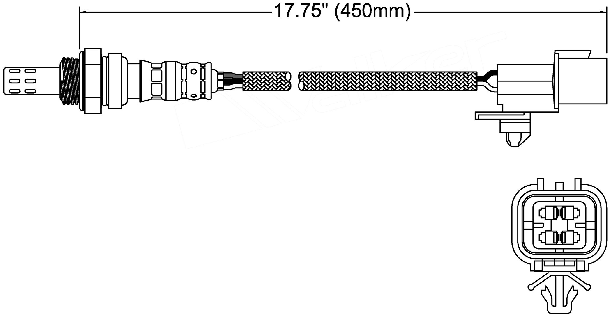 ACDelco Gold 213-3110 Heated Oxygen Sensor - Replacement O2 Sensor for GM Vehicles - Improves Fuel Efficiency & Engine Performance - Compatible with Chevy, Buick, GMC, Cadillac Models - Perfect for Engine Tune-Ups & Emissions Testing