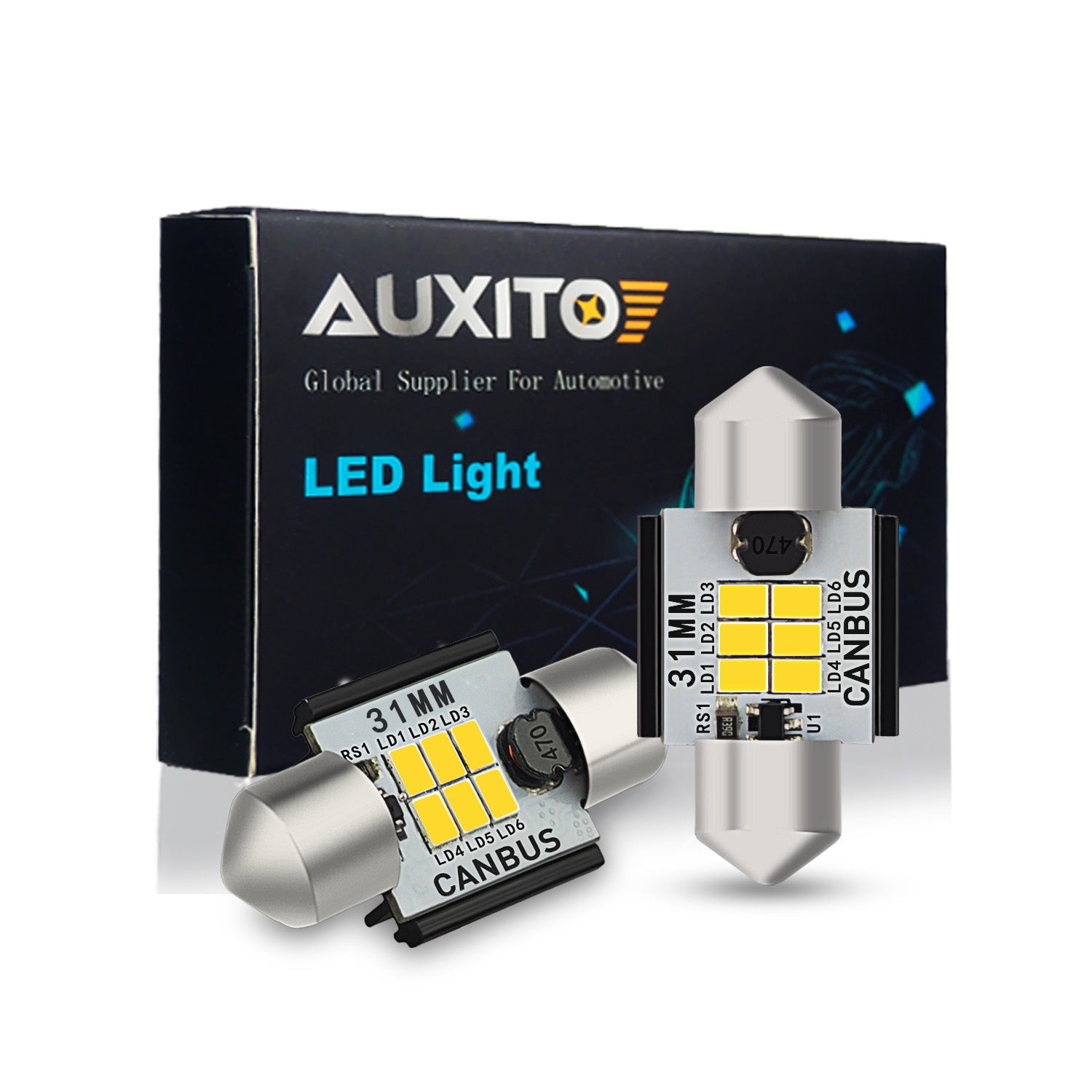 2003-2007 Honda Accord LED Headlight Bulbs - High/Low Beam Replacement - Super Bright 6000K White Light - Easy Installation - Perfect for Night Driving and Foggy Conditions