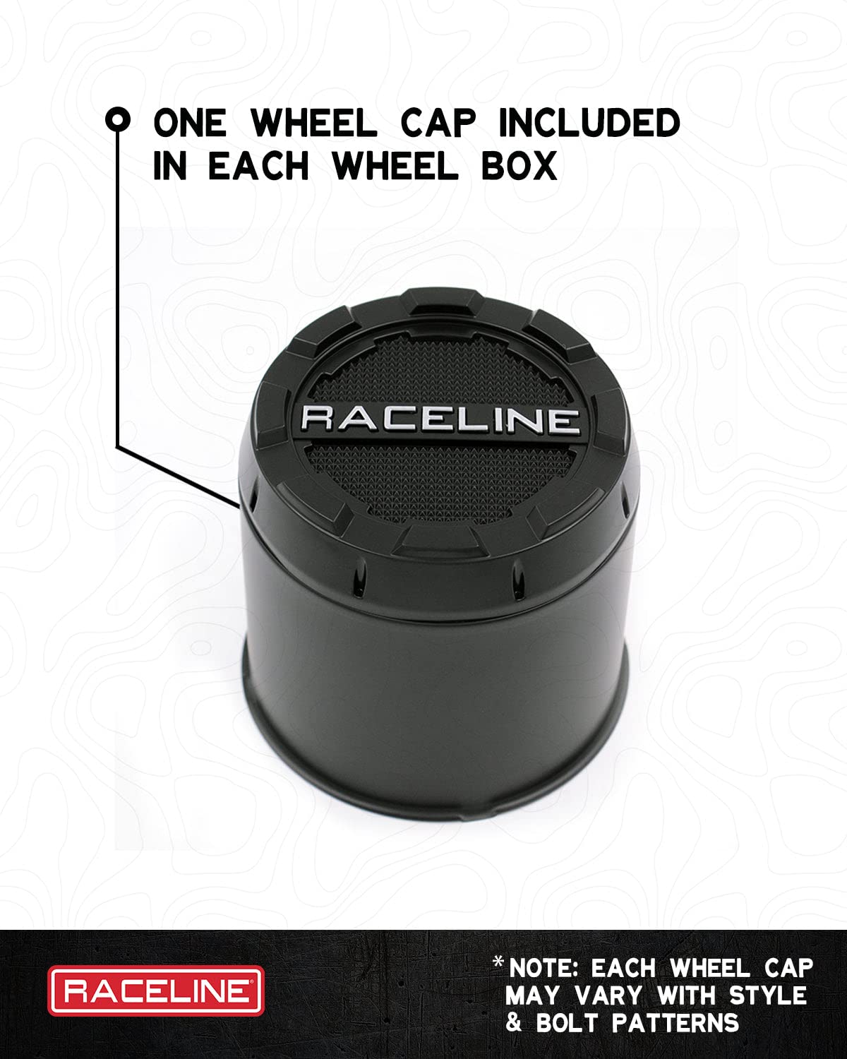 Raceline Wheels 944B OUTLANDER 18x9 Black Aluminum Alloy Wheels - 8x180 Bolt Pattern +18mm Offset (5.57