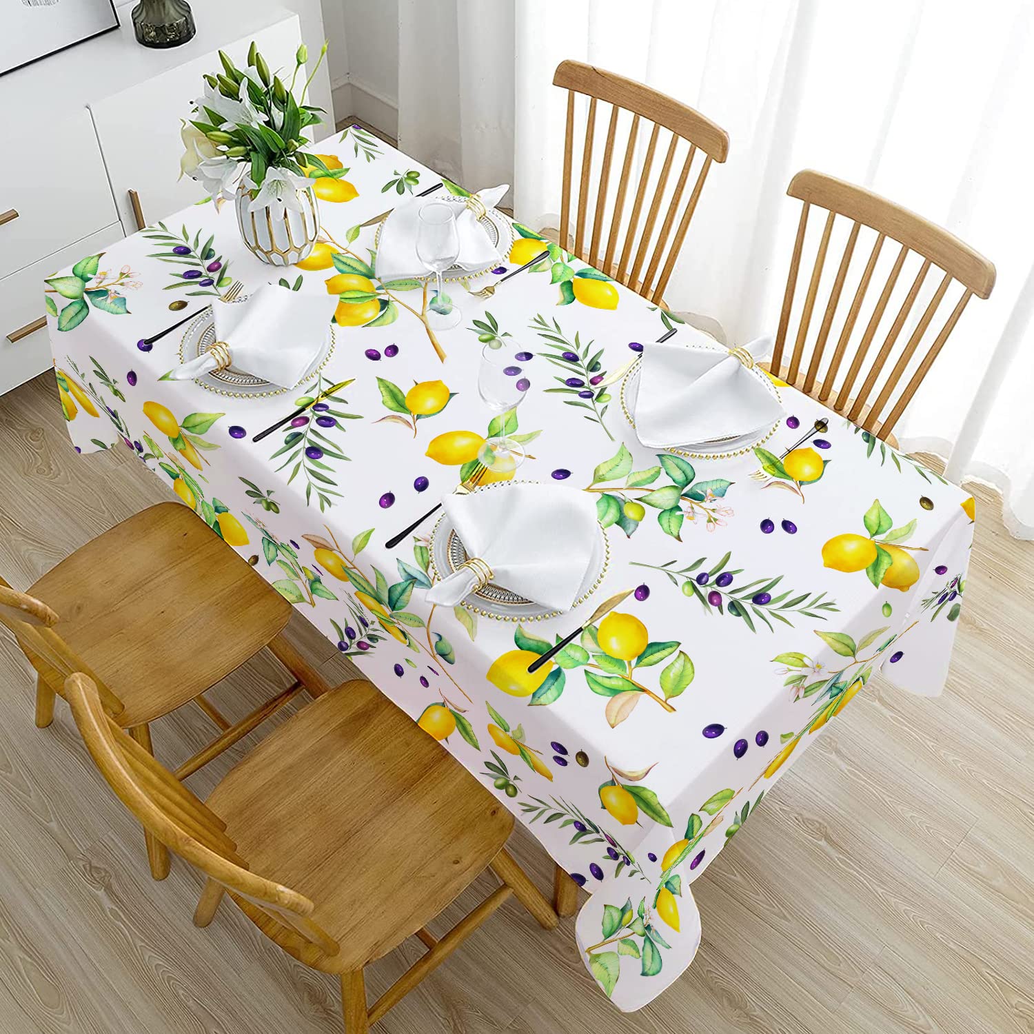 Waterproof Oblong Tablecloth 60