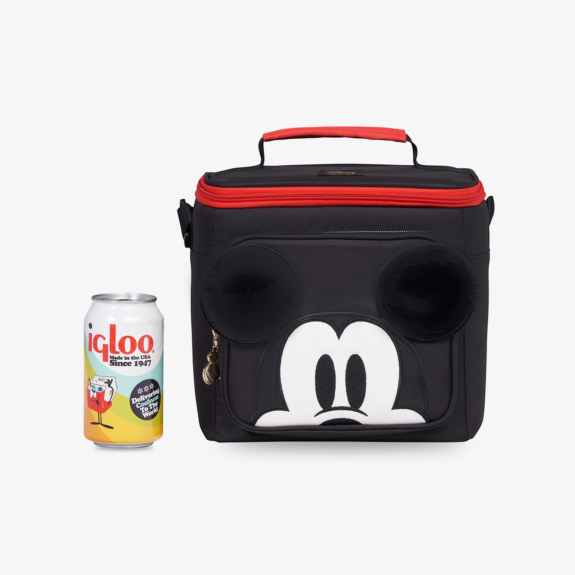 Disney Mickey Mouse Insulated Lunch Box for Kids - Cute Square Cooler Bag for School, Picnics & Outdoor Activities