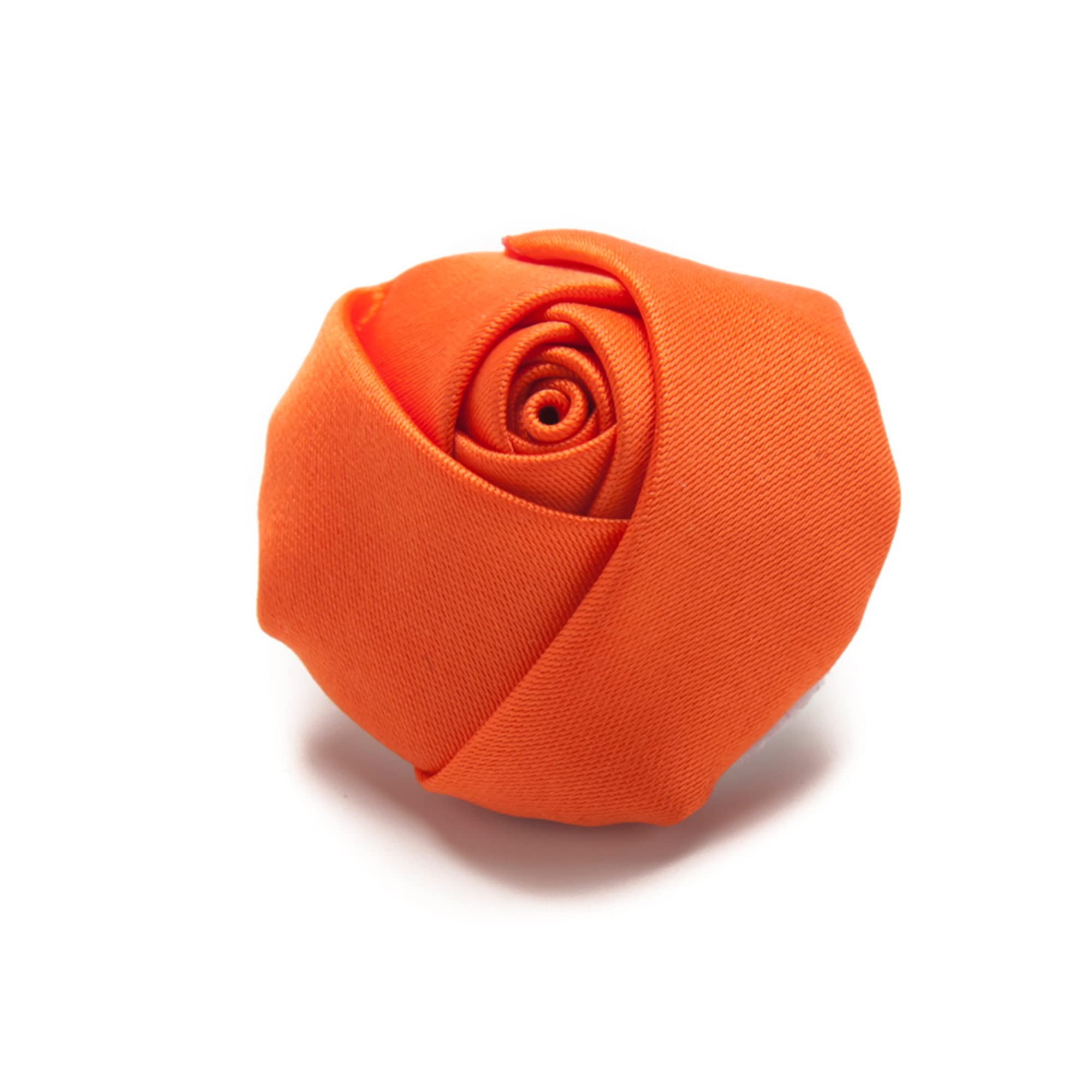 Jacob Alexander Men's Tie, Hanky & Rose Lapel Flower 3-Piece Formal Set - Perfect for Weddings, Prom & Business Events