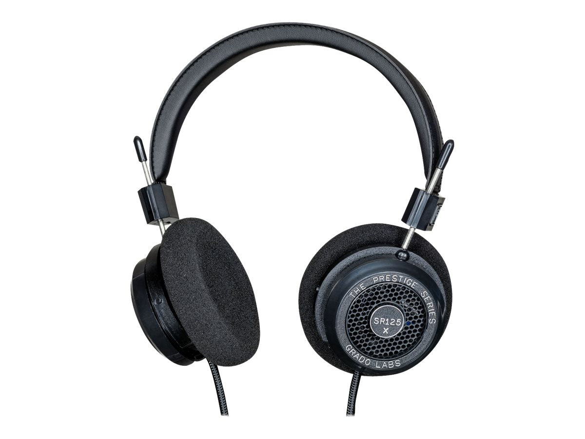 Grado Prestige SR125x Open-Back Headphones - High-Fidelity Audio for Music Lovers & Audiophiles | Perfect for Home Listening, Studio Monitoring & Gaming