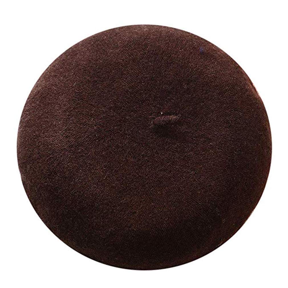 French Style Classic Wool Felt Beret Hat for Women & Girls - Vintage Artist Beanies Cap for Painting, Photography & Fashion Outfits