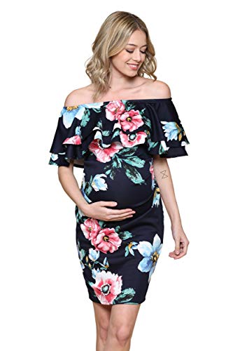 Navy/Blue Floral