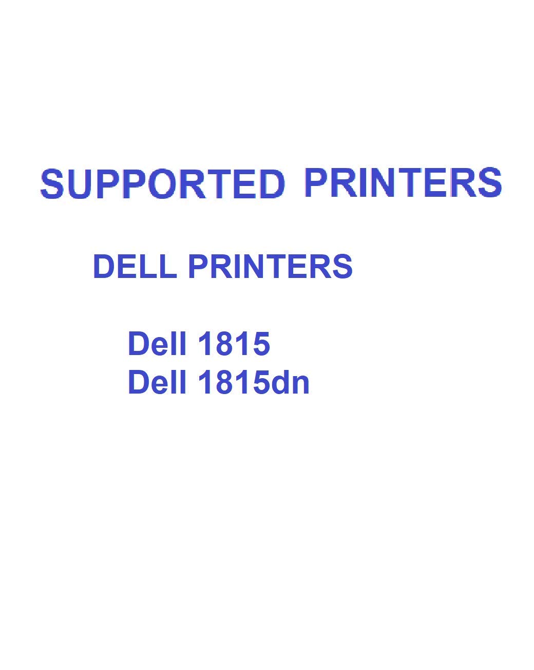 Dell 1815dn Compatible Toner Cartridge Replacement | High-Yield Laser Toner for Dell 1815dn Printer | Perfect for Office Printing & Bulk Document Copying