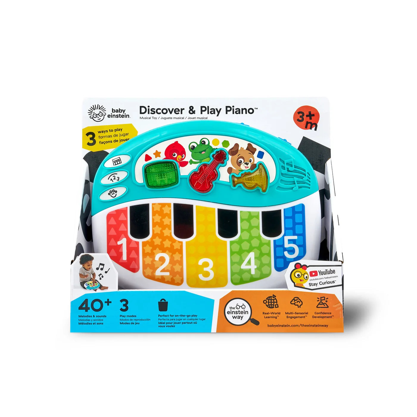 Discover & Play Piano Musical Toy for Kids - Fun Educational Keyboard Instrument for Toddlers & Children - Perfect for Early Learning, Music Exploration & Playtime