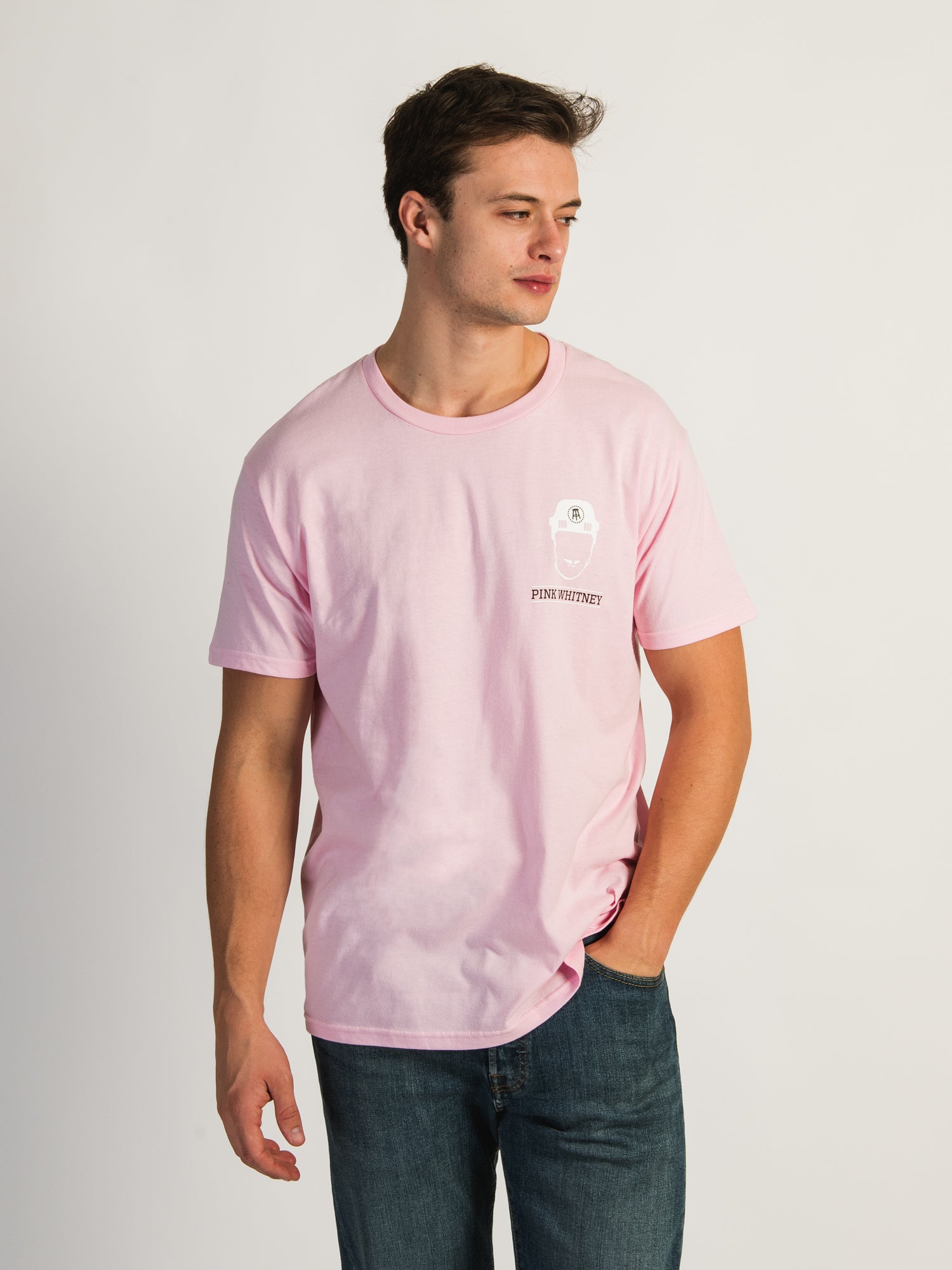 Barstool Sports Pink Whitney T-Shirt - Comfortable Cotton Tee for Men & Women - Perfect for Casual Wear, Sports Events & Fan Merchandise