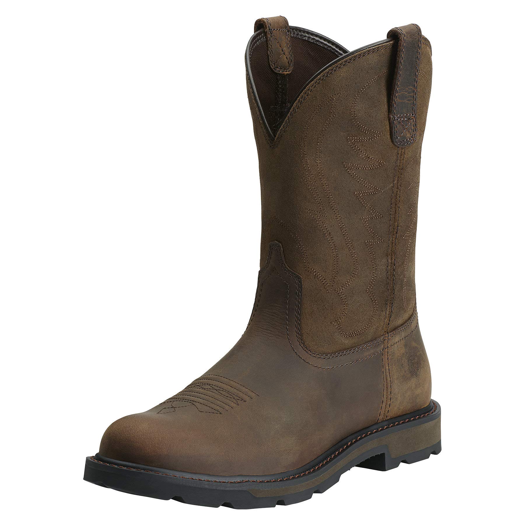 Ariat Men's Groundbreaker Work Boot - Waterproof Steel Toe, Slip Resistant, Comfortable for Construction & Outdoor Work