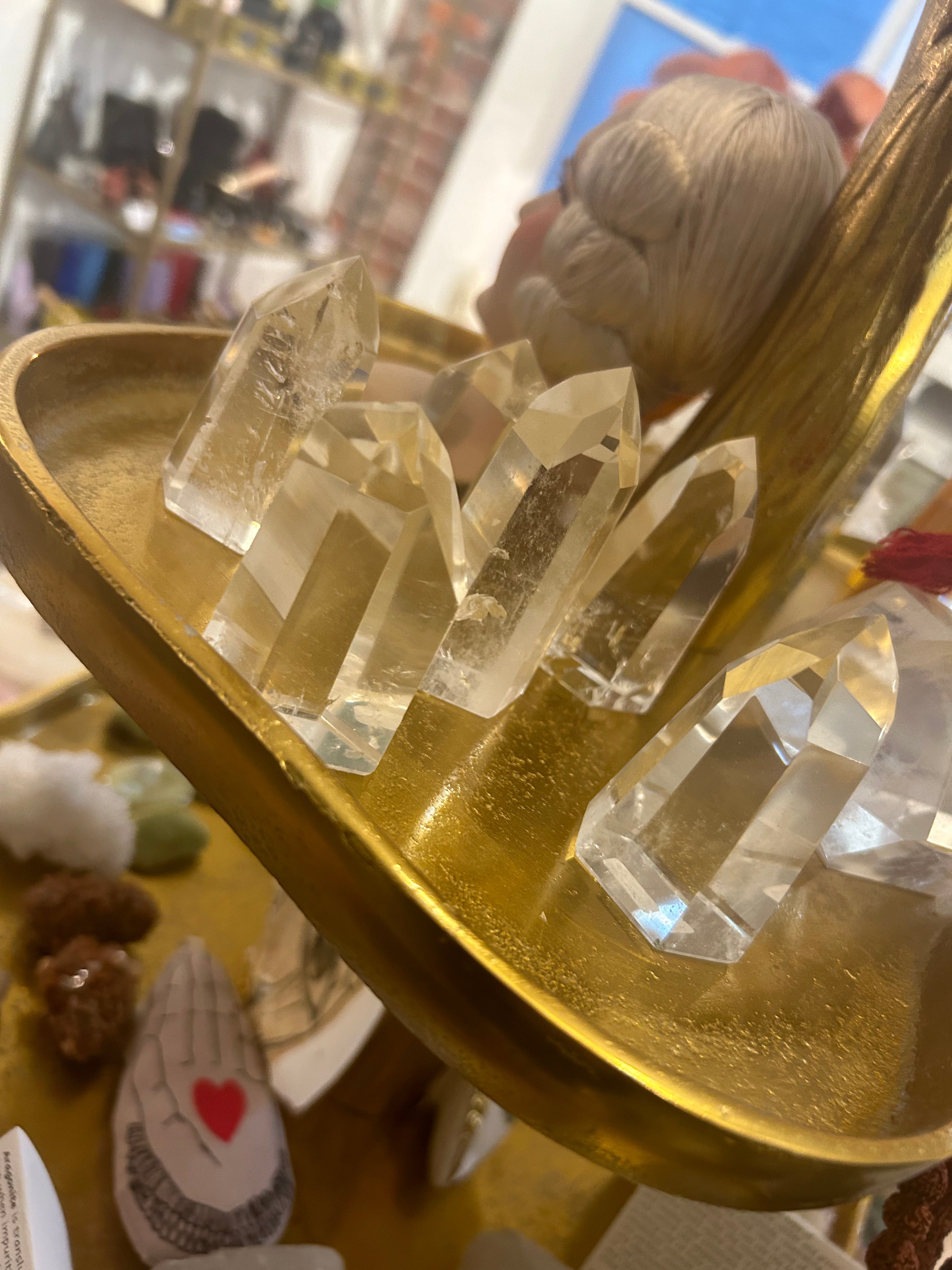 Natural Mini Clear Quartz Point - Healing Crystal for Meditation, Chakra Balancing & Spiritual Growth - Perfect for Home Decor, Yoga & Reiki