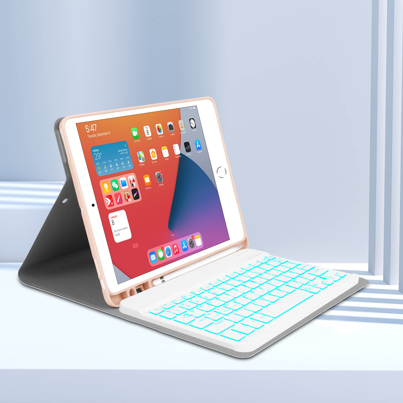Backlit Wireless Keyboard Case for iPad 10.2