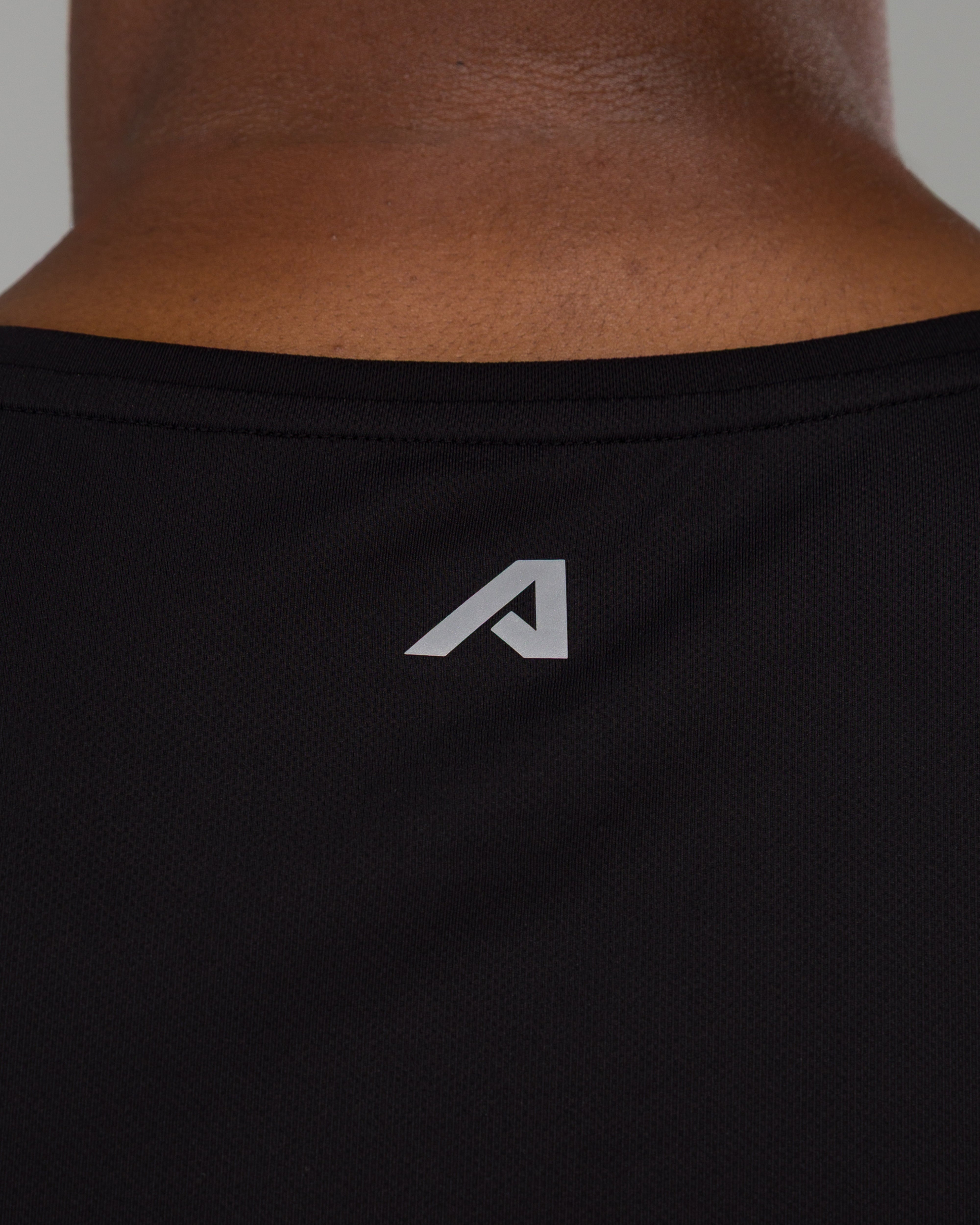 AeroFlex Black Workout Tank Top for Men - Gym, Running & Athletic Performance Shirt