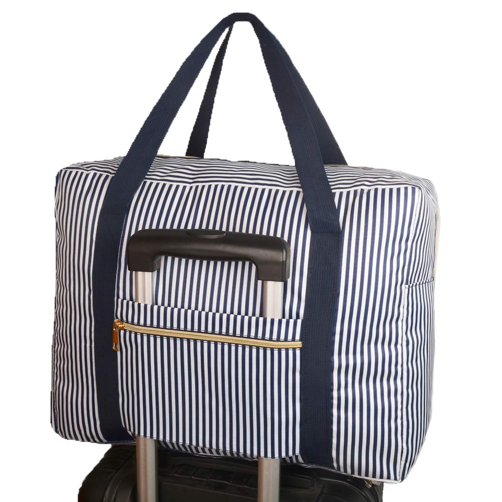Foldable Travel Duffel Bag - Water Resistant Nylon Gym & Weekend Bag for Men & Women | Perfect for Sports, Gym, Travel & Outdoor Adventures