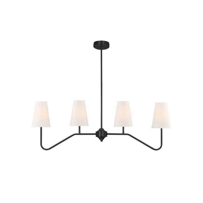 Elegant Granteau Crystal Chandelier - Modern Luxury Ceiling Light Fixture for Dining Room, Living Room & Bedroom Decor