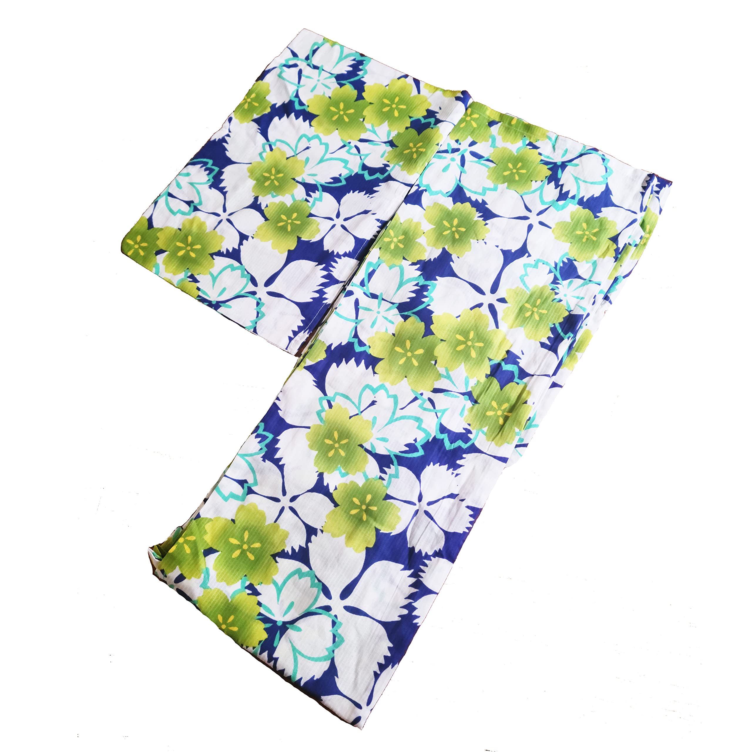 Women's Traditional Japanese Yukata - Casual Summer Kimono with Beautiful Flower Patterns for Festivals, Onsen, and Summer Events