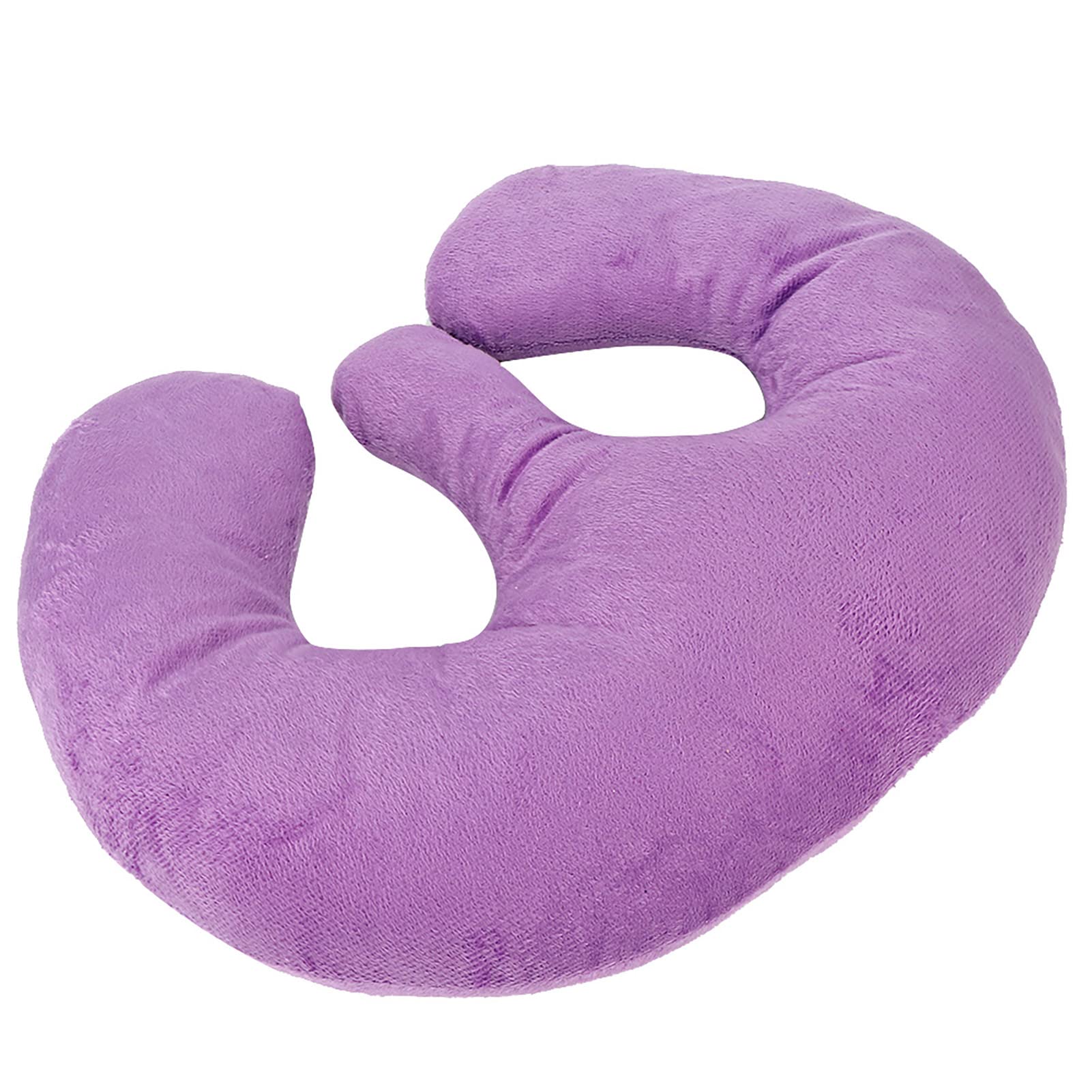 Anti-Wrinkle Chest Support Pillow for Massage Tables - Spa & Beauty Salon Cushion with Ergonomic Design (Dark Coffee) - Perfect for Facial Treatments, Massage Therapy & Skin Care Relaxation