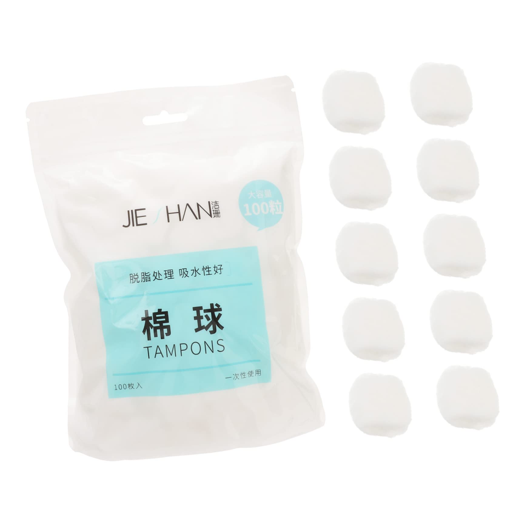 Beatifufu 300pcs Pure Cotton Makeup Remover Pads - Soft, Absorbent, Hypoallergenic Cotton Rounds for Face & Eye Makeup Removal (3 Bags) - Perfect for Beauty Salon, Spa, Home Use & Travel Skincare Routine