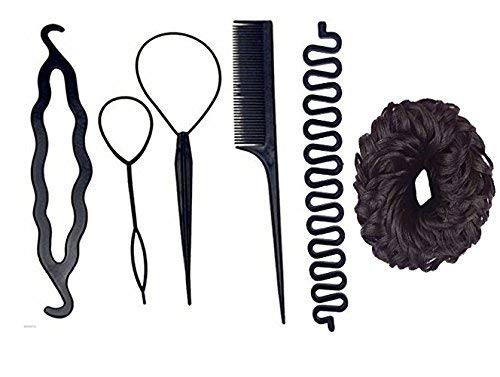 Osking Hair Accessories Kit for Girls - 6-Piece Styling Tools Set with Hair Clips, Headbands & Barrettes - Perfect for School, Parties & Everyday Hairstyles