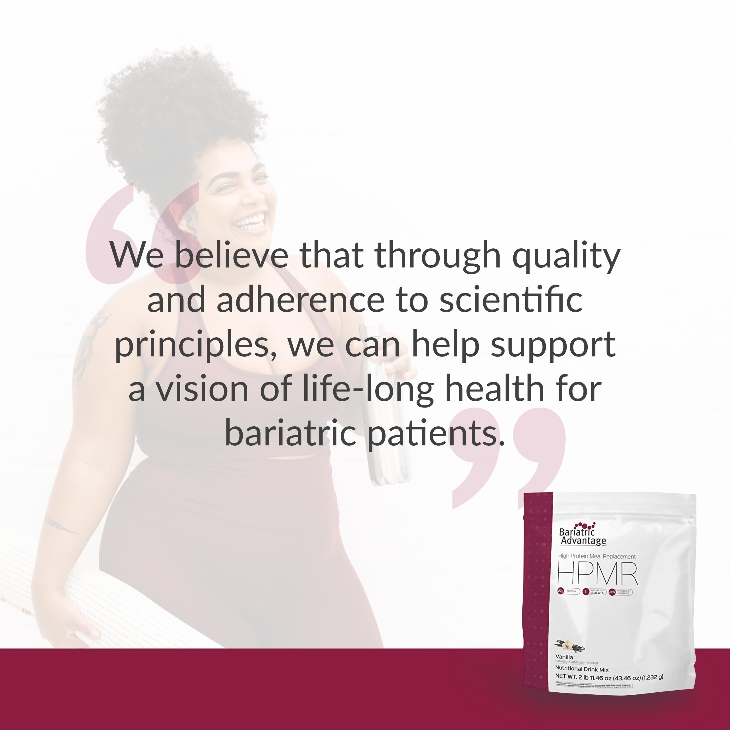 Bariatric Advantage High Protein Meal Replacement Shake - Whey Isolate Protein Powder for Weight Loss Surgery (Gastric Bypass & Sleeve) - 27g Protein, Lactose Free, Vanilla Flavor - 28 Servings | Post-Surgery Nutrition & Healthy Meal Replacement
