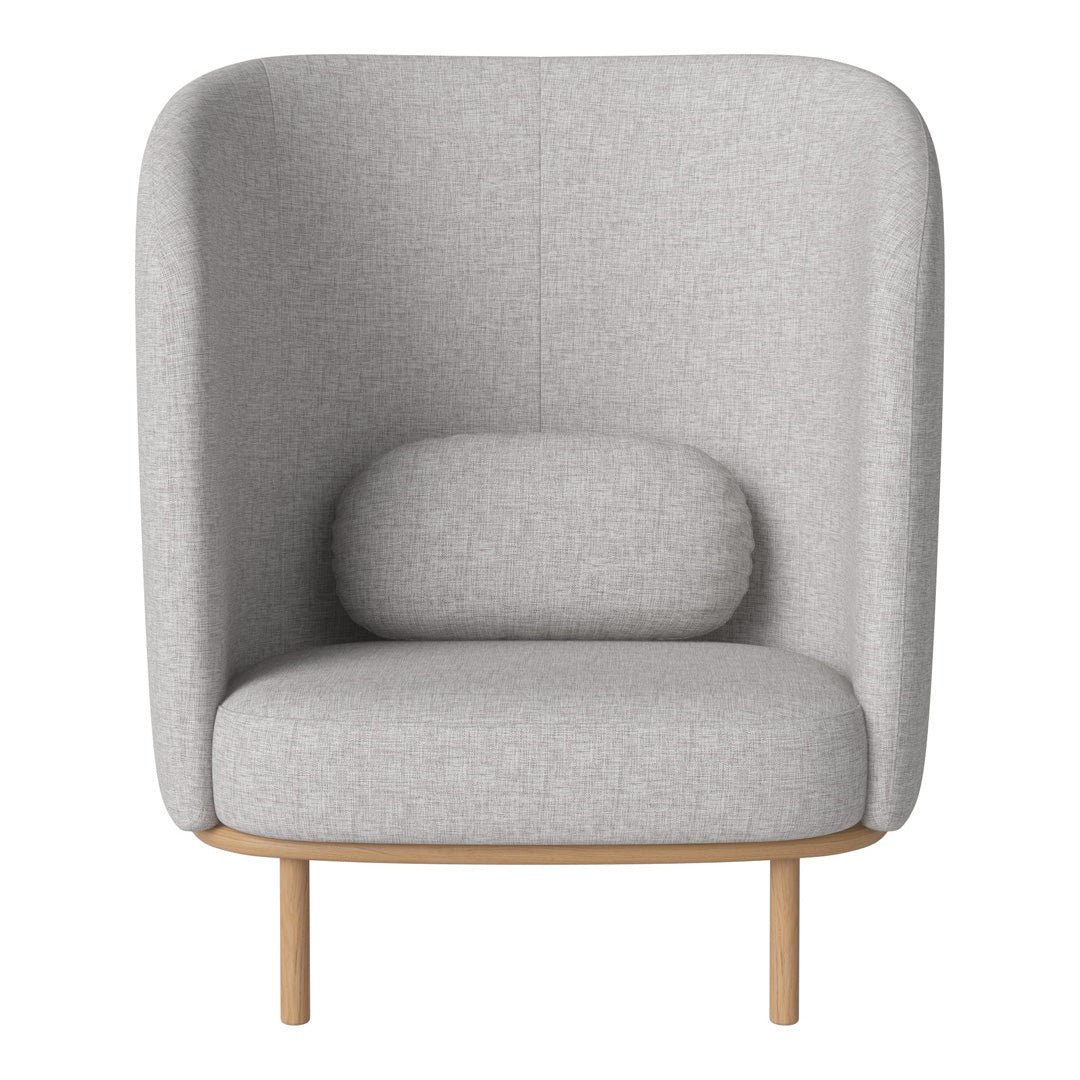 Fuuga Modern Nesting Armchair Set of 2 - Space Saving Stackable Lounge Chairs for Small Living Room, Bedroom or Office - Comfortable Accent Seating for Home Decor