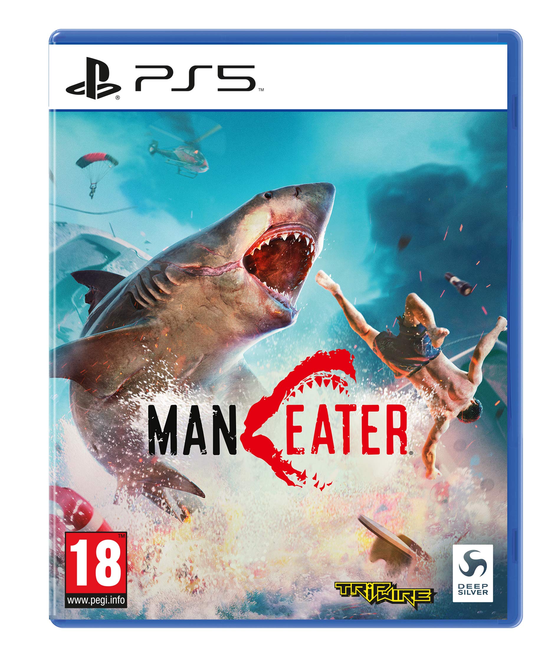 Maneater PS5 Game - French Edition | Action RPG Shark Adventure for PlayStation 5 | Perfect for Horror & Adventure Gaming Enthusiasts