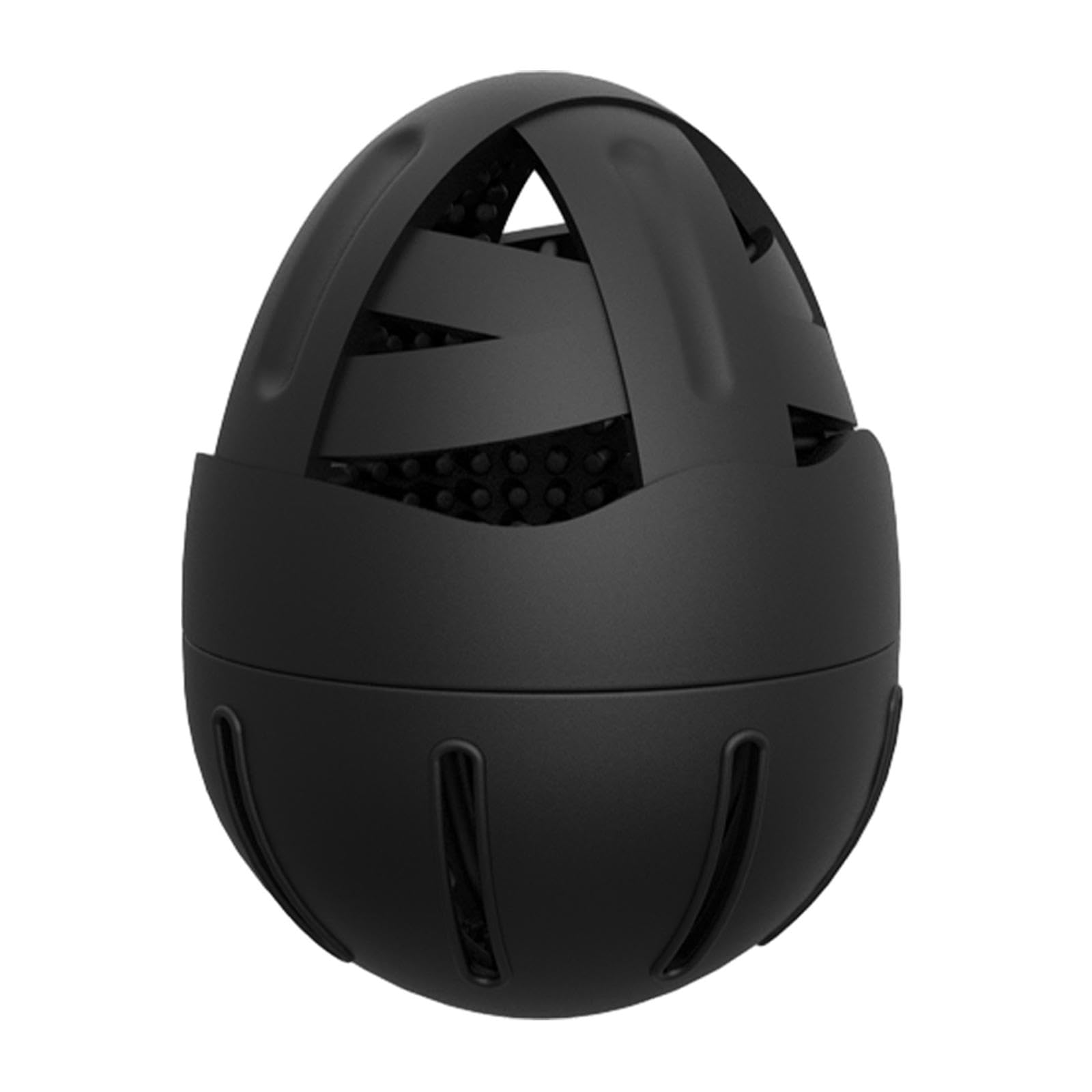 CALANDIS® Egg Scrubber - Soft Reusable Kitchen Gadget for Washing Eggs (7.3x5.5cm, Black) | Multipurpose Egg Cleaner | Perfect for Farm Fresh Eggs, Organic Produce & Meal Prep