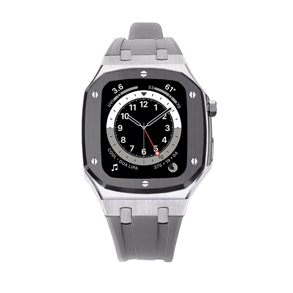 Durable Apple Watch Rubber Case for iWatch Series 6/7 - Shockproof Protective Cover for Outdoor Sports & Daily Use