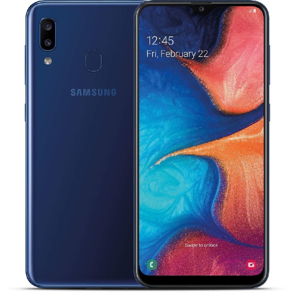 Samsung Galaxy A20 32GB Unlocked Smartphone - 6.4