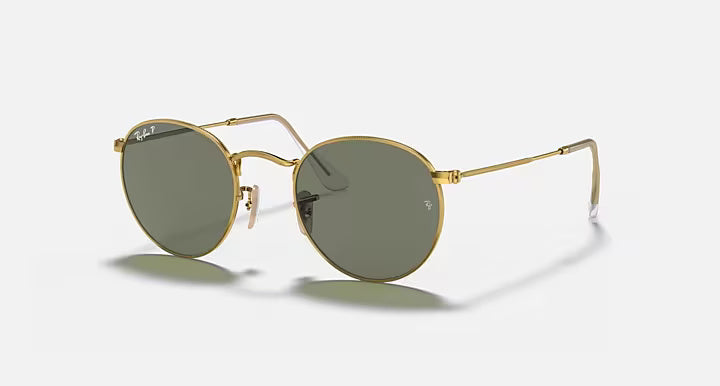 Ray Ban Round Metal Sunglasses - Classic Aviator Style for Men & Women | UV Protection, Lightweight & Durable Frames | Perfect for Driving, Travel & Outdoor Activities