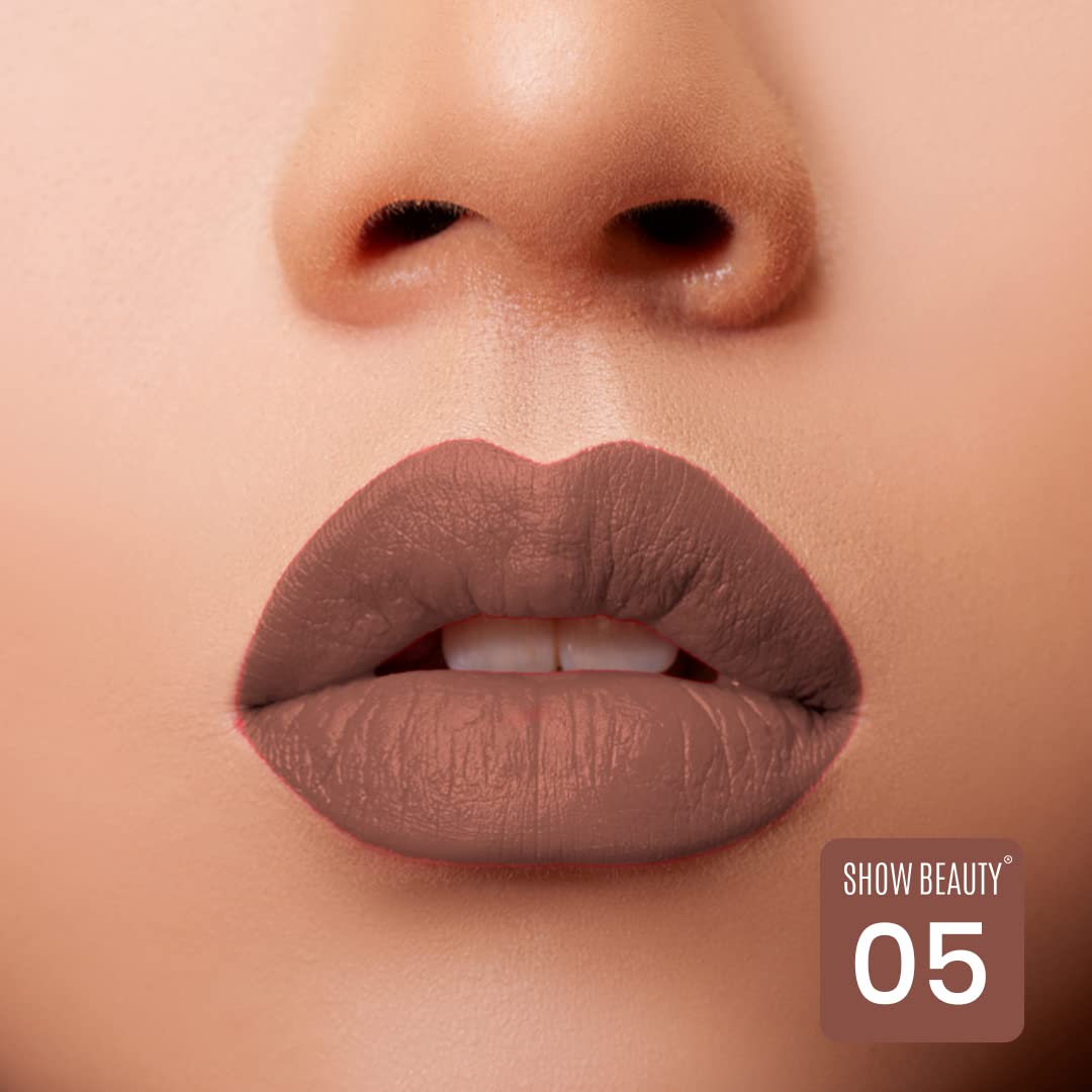 Waterproof Matte Lipstick - Long Lasting & Hydrating for Women - Party & Daily Wear