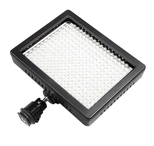 Professional Long Life Multi-LED Dimmable Video Light for Sony Cyber-Shot DSC-HX400 - Compatible with Multi-Interface Adapter - Perfect for Photography, Videography & YouTube Content Creation