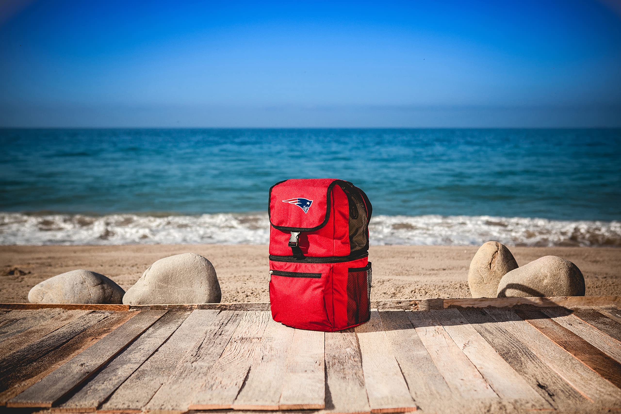 PICNIC TIME NFL Zuma Backpack Cooler - Insulated Soft Cooler Backpack for Lunch, Picnics, Beach & Outdoor Activities | Officially Licensed NFL Gear
