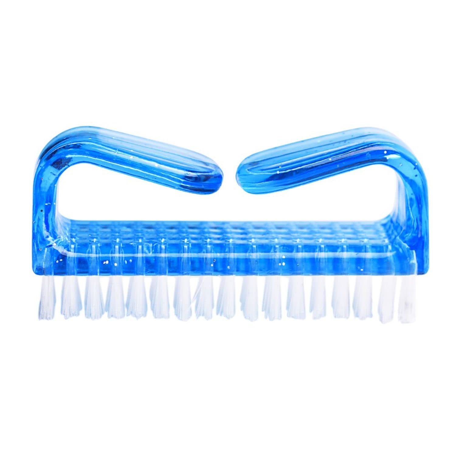 SIYAA Nail Cleaning Brush for Hands and Feet - Manicure & Pedicure Tool with Ergonomic Handle - Perfect for Home Spa, Salon, Travel & Personal Hygiene Care (Pack of 1)