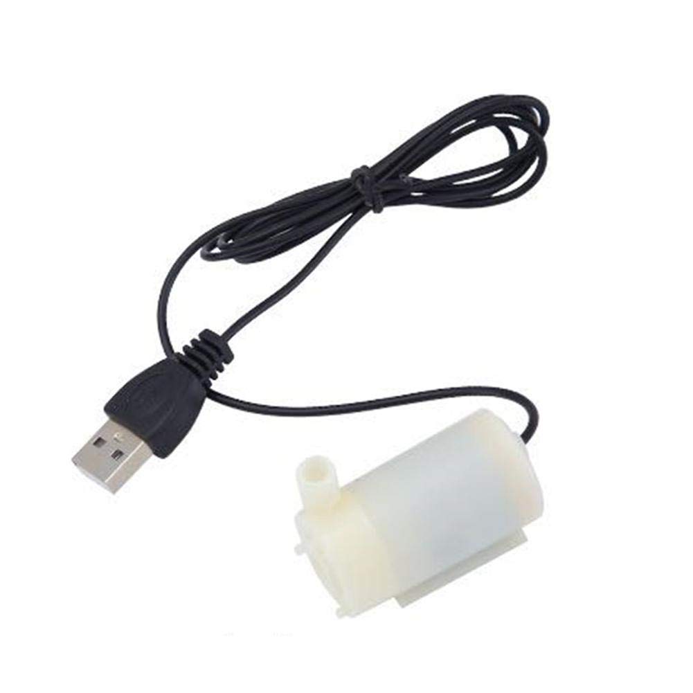 Awakingdemi Low Noise Brushless Motor Submersible Water Pump - USB Powered Horizontal Design for Aquariums, Fountains & Hydroponics