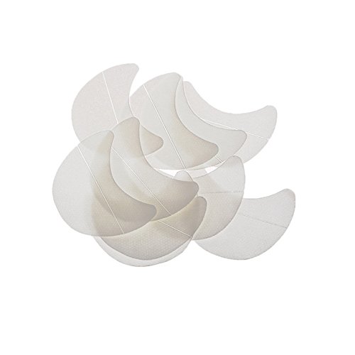 10 Pcs Disposable Under Eye Pads for Eyelash Extensions - Anti-Wrinkle Paper Patches & Makeup Sticker Wraps - Perfect for Salon, Spa & Home Lash Application