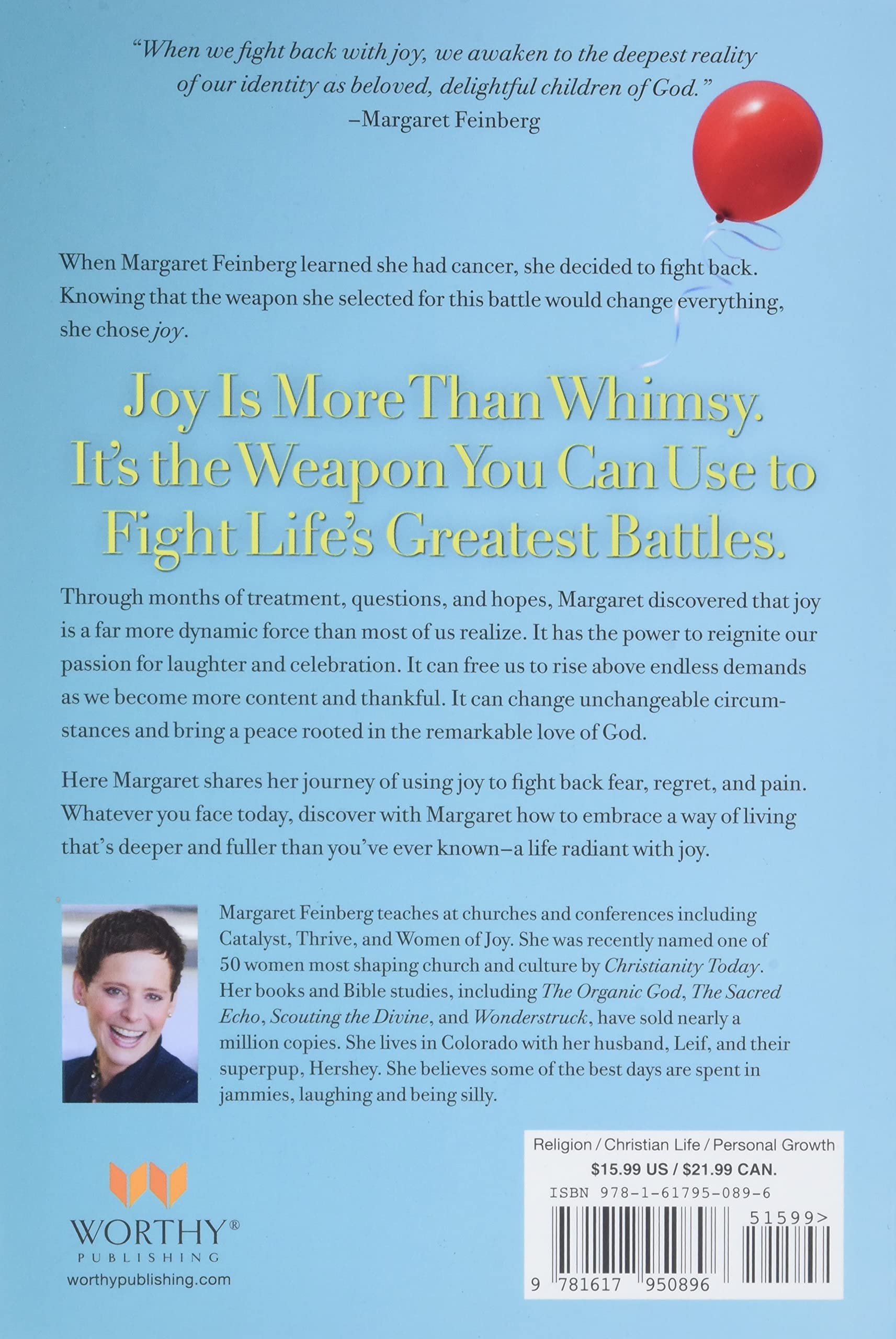 Fight Back With Joy - Inspirational Christian Book for Overcoming Adversity - Perfect for Daily Devotionals, Bible Study & Encouragement