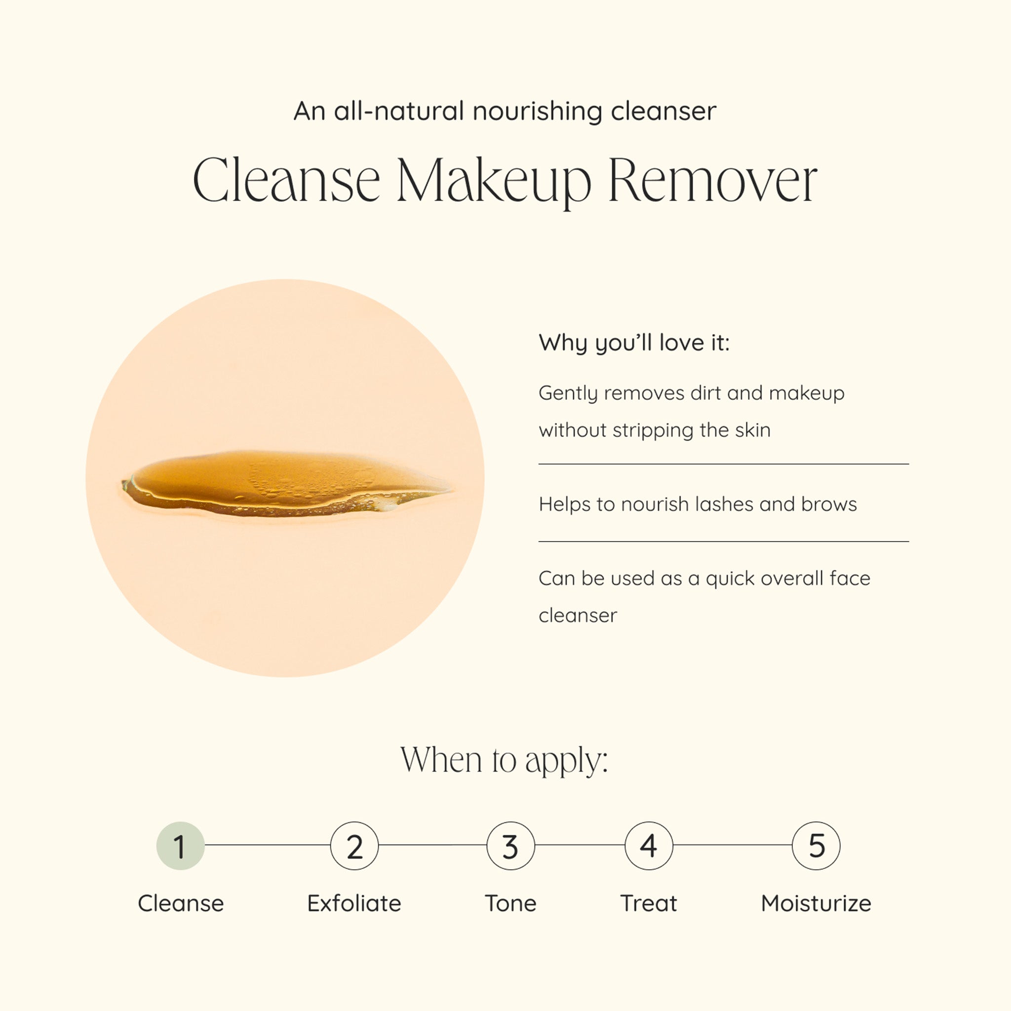 Gentle Cleansing Makeup Remover for Sensitive Skin | Oil-Free & Hypoallergenic | Perfect for Daily Use & Travel