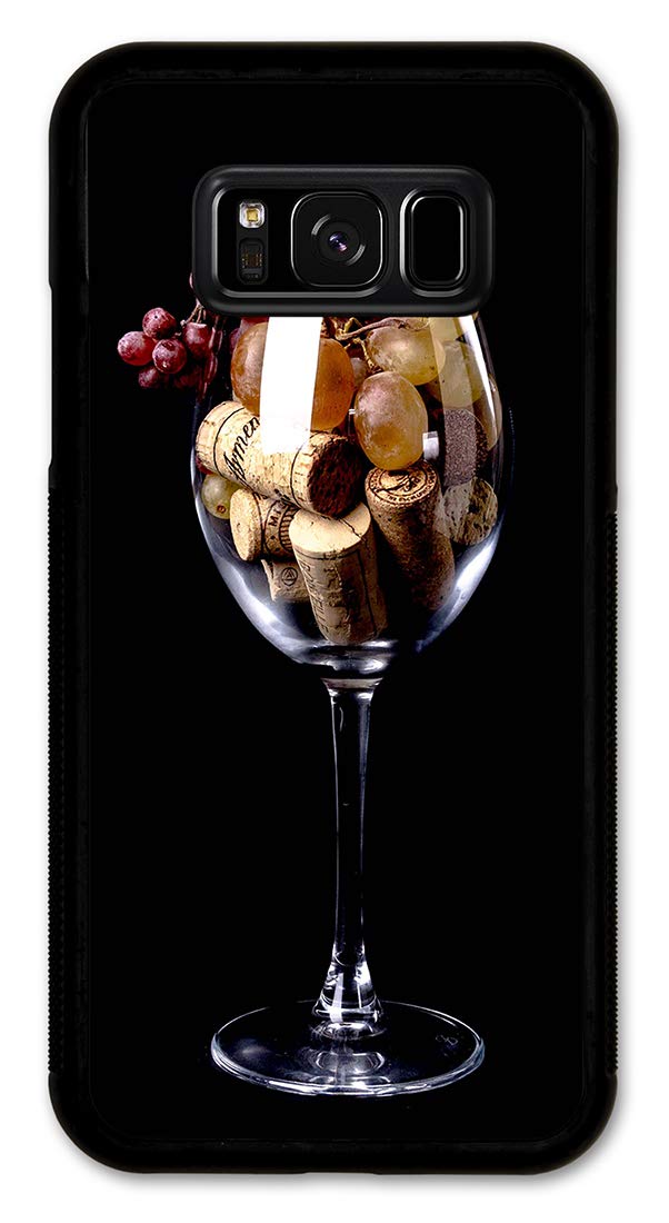 Slim Samsung Galaxy S8 Phone Case - Wine Glass Cork Design for Protection & Style