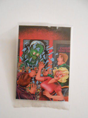 Mars Attacks Preview Limited Edition Trading Card Sealed Pack - 1990s Collectible for Fans & Card Game Enthusiasts